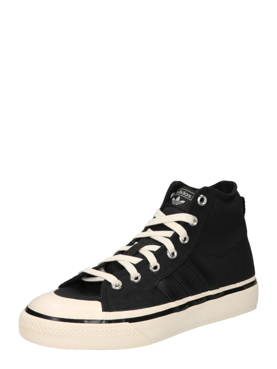 ADIDAS ORIGINALS Magas szárú sportcipők 'Nizza Hi Rf 74'  bézs / fekete-Hungary