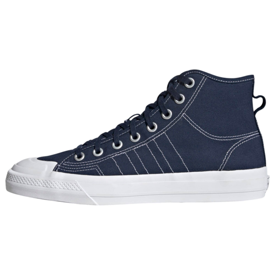 ADIDAS ORIGINALS Magas szárú sportcipők 'Nizza Hi Rf'  indigó / fehér-Hungary