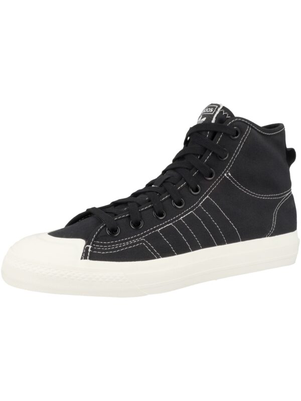 ADIDAS ORIGINALS Magas szárú sportcipők 'Nizza Rf'  fekete / fehér