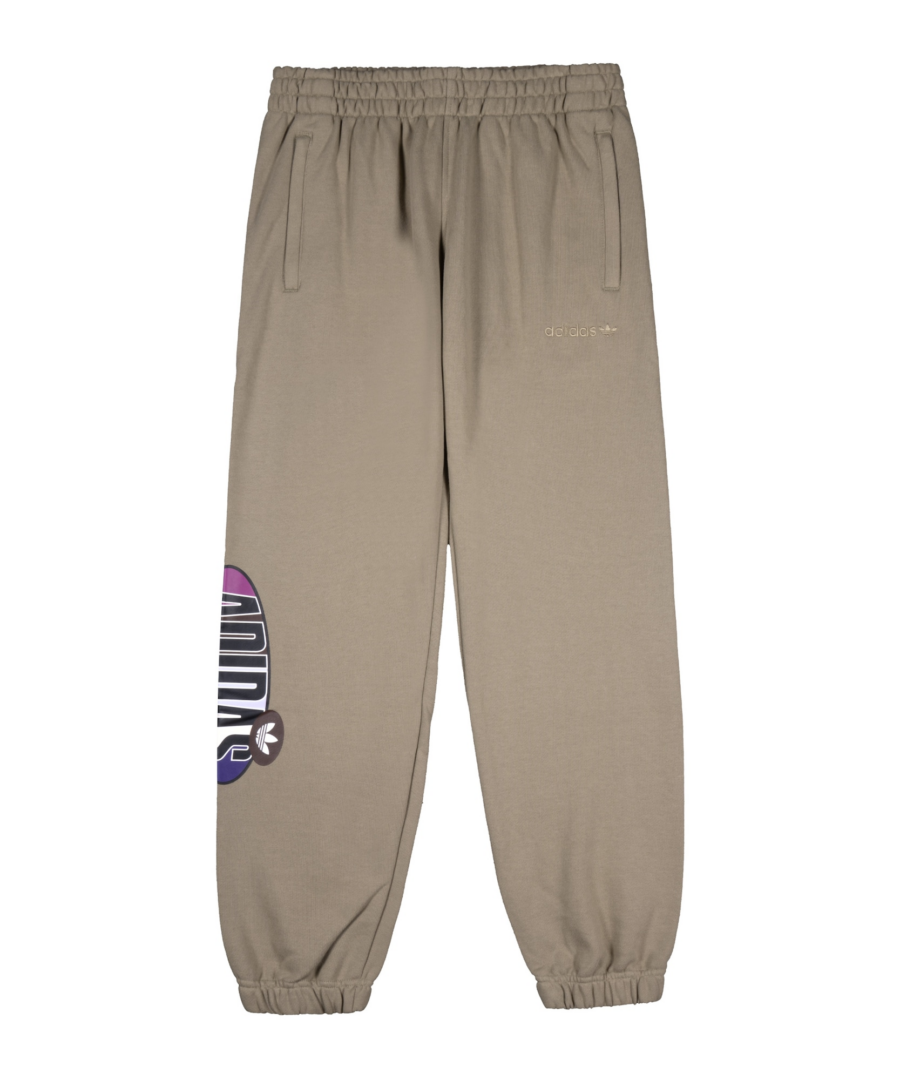 ADIDAS ORIGINALS Nadrág 'Trefoil A33'  olíva / sötétlila / fekete / fehér-Hungary