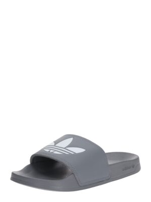 ADIDAS ORIGINALS Papucs 'Adilette Lite'  szürke / fehér