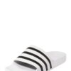 ADIDAS ORIGINALS Papucs 'Adilette'  fekete / fehér