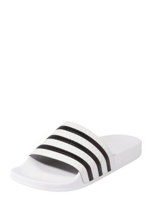 ADIDAS ORIGINALS Papucs 'Adilette'  fekete / fehér