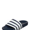 ADIDAS ORIGINALS Papucs 'Adilette'  tengerészkék / fehér-hu