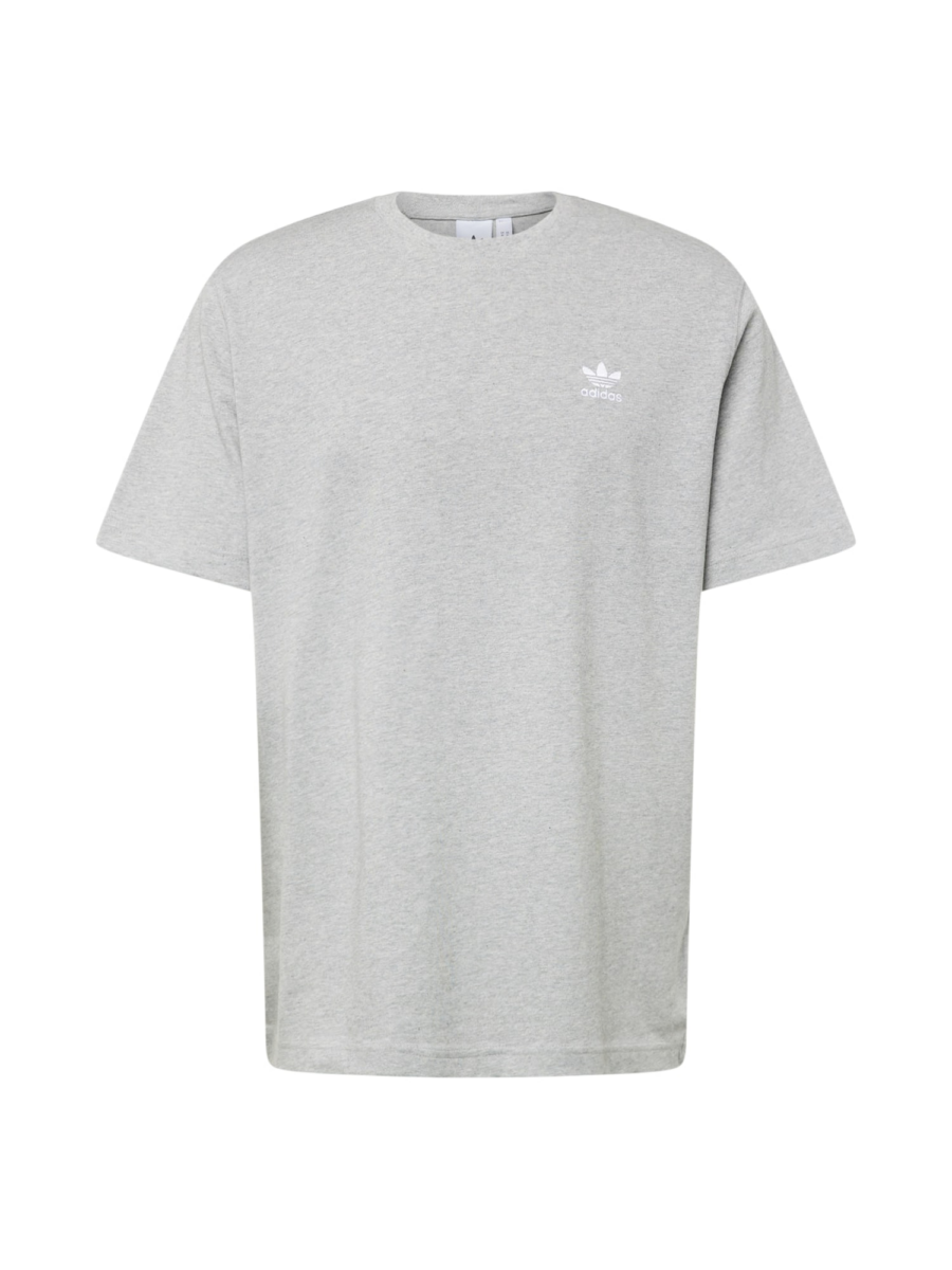ADIDAS ORIGINALS Póló 'Adicolor Classics Back+Front Trefoil Boxy'  világosszürke / fehér-Ár