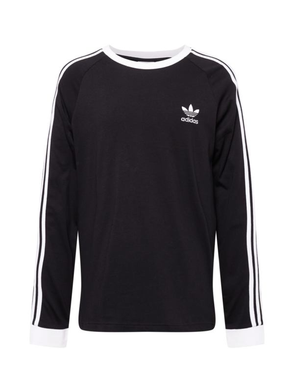 ADIDAS ORIGINALS Póló 'Adicolor Classics'  fekete / fehér-Hungary