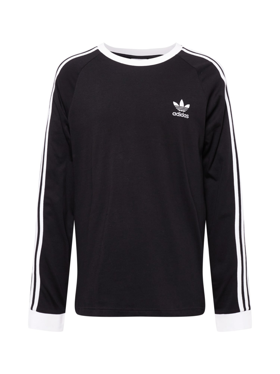 ADIDAS ORIGINALS Póló 'Adicolor Classics'  fekete / fehér-Hungary