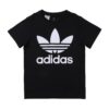 ADIDAS ORIGINALS Póló 'Trefoil'  fekete / fehér