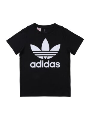 ADIDAS ORIGINALS Póló 'Trefoil'  fekete / fehér