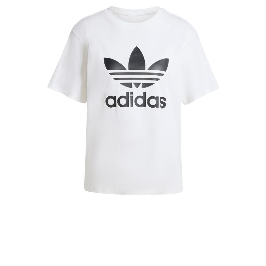 ADIDAS ORIGINALS Póló 'Trefoil'  fekete / fehér-Ár