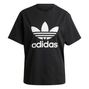 ADIDAS ORIGINALS Póló 'Trefoil'  fekete / fehér-Ár