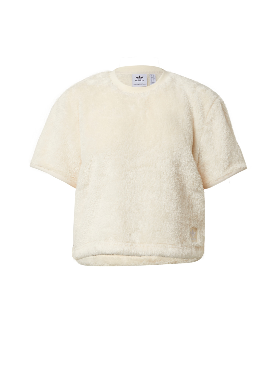 ADIDAS ORIGINALS Pulóver 'Essentials+ Fluffy'  gyapjúfehér-Hungary