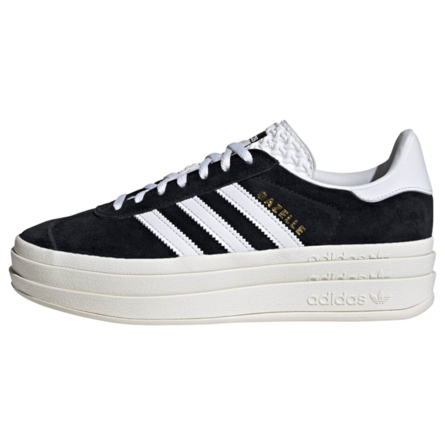 ADIDAS ORIGINALS Rövid szárú sportcipők 'Gazelle Bold'  arany / fekete / fehér-Hungary