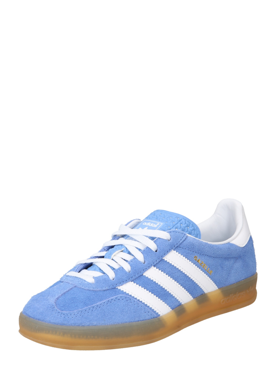 ADIDAS ORIGINALS Rövid szárú sportcipők 'Gazelle'  égkék / arany / fehér-Hungary