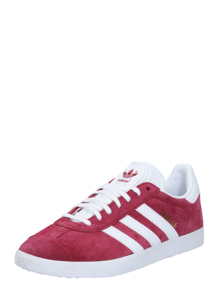 ADIDAS ORIGINALS Rövid szárú sportcipők 'Gazelle'  merlot / fehér-hu