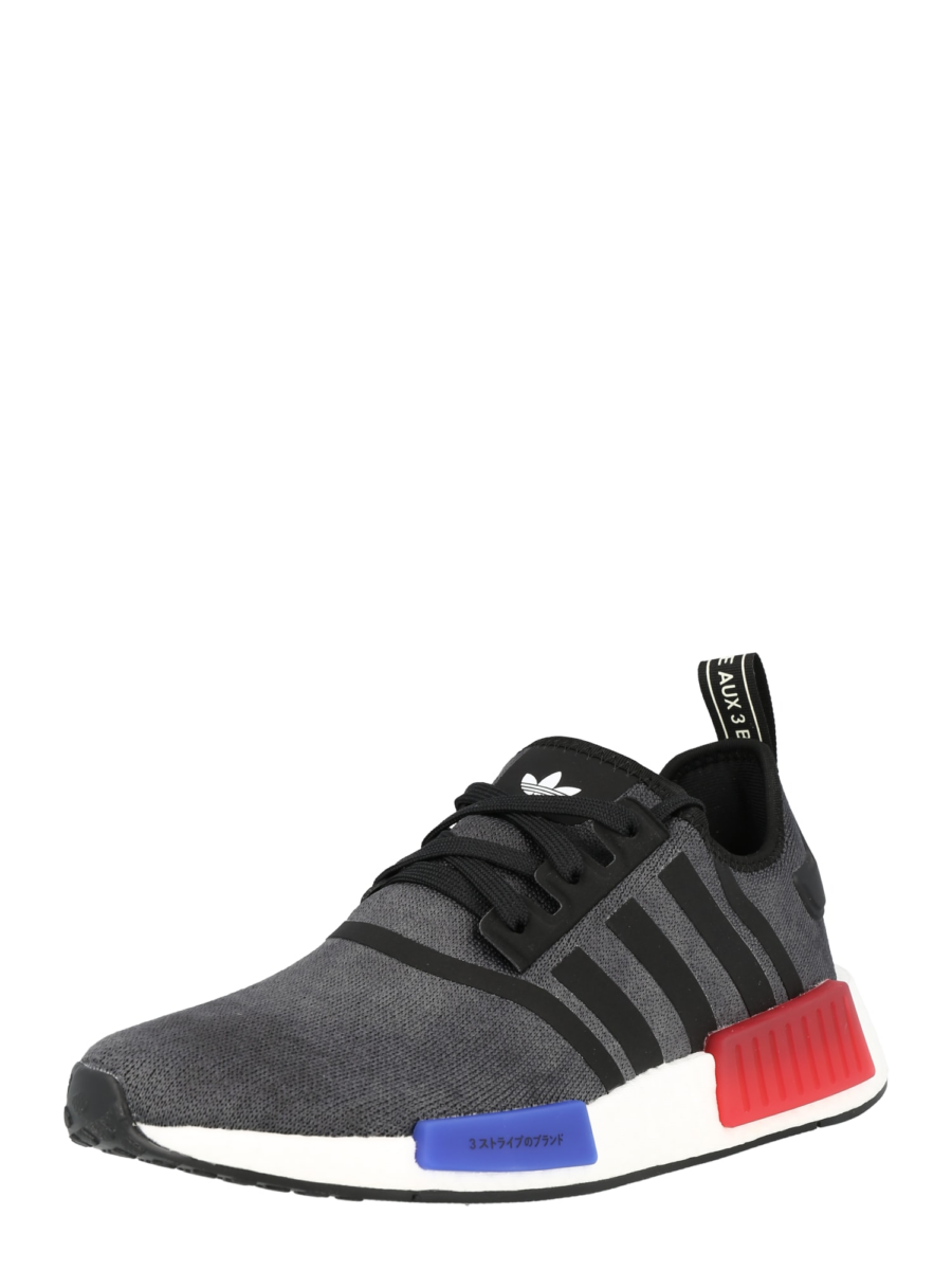 ADIDAS ORIGINALS Rövid szárú sportcipők 'NMD R1'  kék / antracit / rikító piros / fekete-Hungary