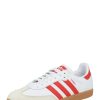 ADIDAS ORIGINALS Rövid szárú sportcipők 'Samba OG'  bézs / piros / fehér-Ár