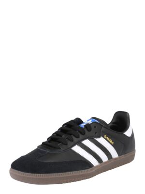 ADIDAS ORIGINALS Rövid szárú sportcipők 'Samba'  fekete / fehér