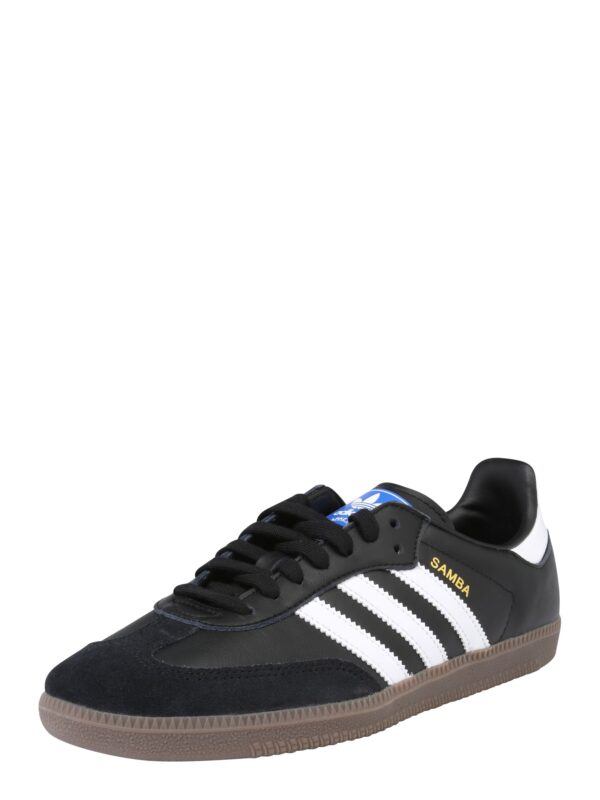 ADIDAS ORIGINALS Rövid szárú sportcipők 'Samba'  fekete / fehér