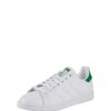 ADIDAS ORIGINALS Rövid szárú sportcipők 'Stan Smith'  zöld / fehér-hu