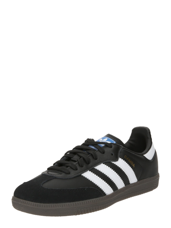 ADIDAS ORIGINALS Sportcipő 'Samba'  kék / fekete / fehér-Ár