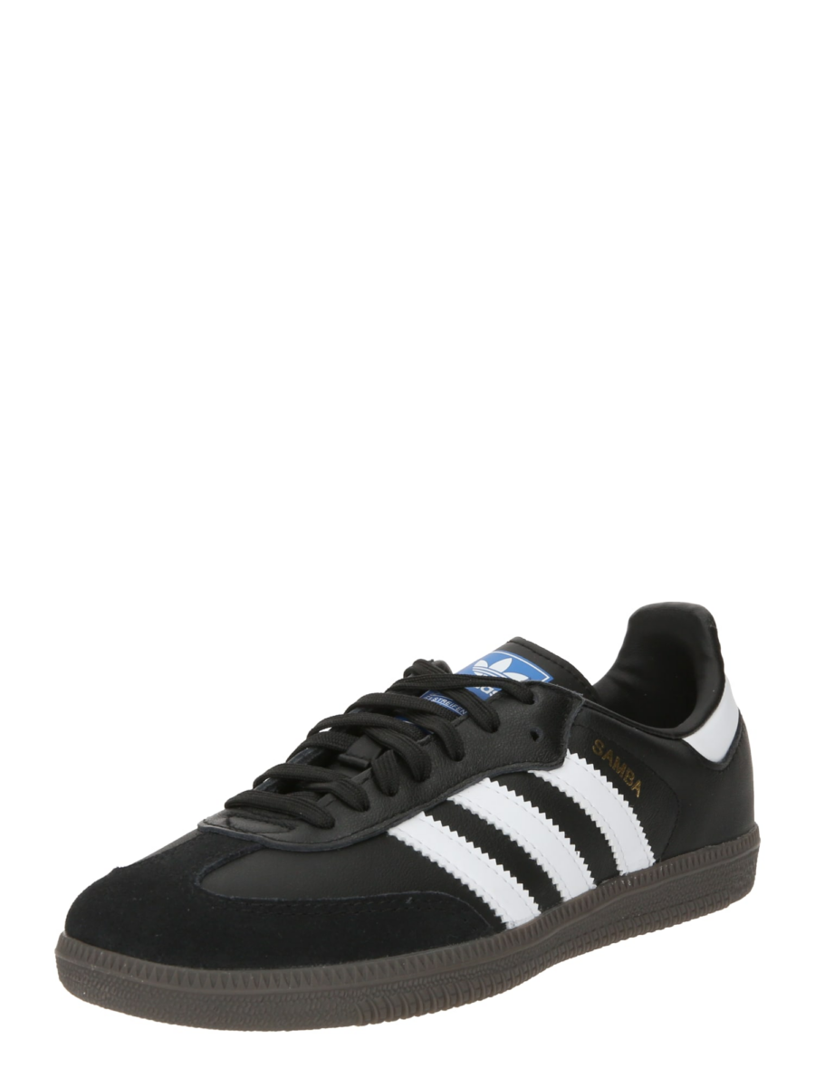 ADIDAS ORIGINALS Sportcipő 'Samba'  kék / fekete / fehér-Ár