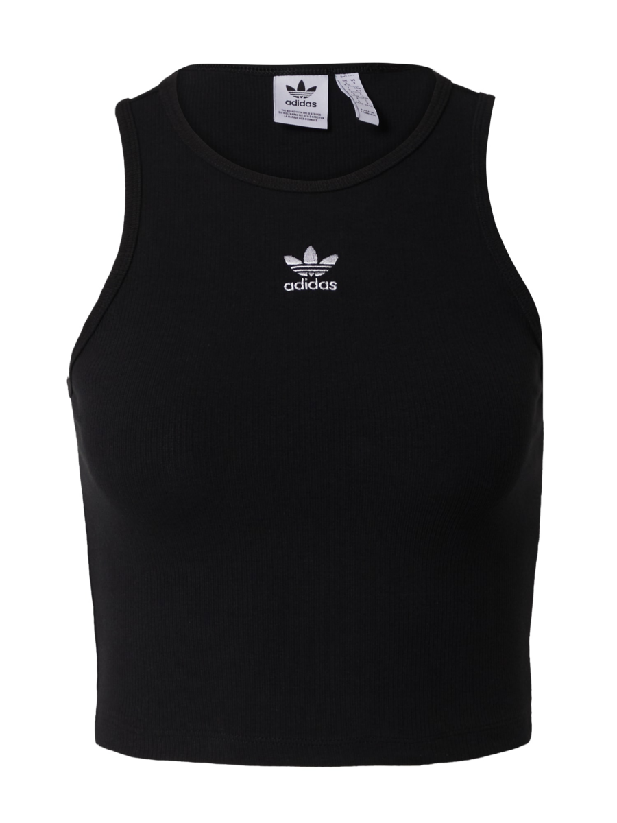 ADIDAS ORIGINALS Top 'Essentials'  fekete / fehér-Ár