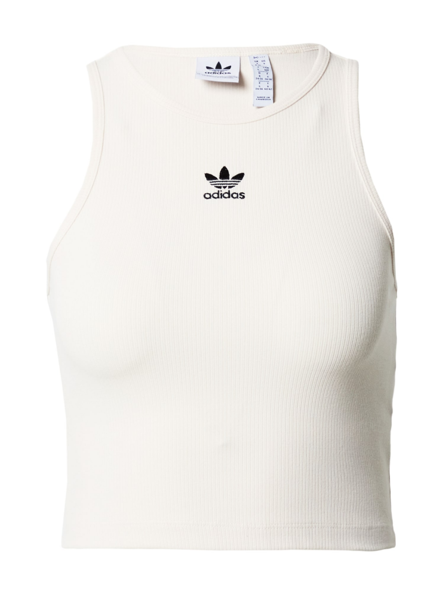 ADIDAS ORIGINALS Top 'Essentials'  fekete / természetes fehér-Ár