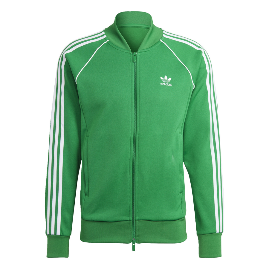 ADIDAS ORIGINALS Tréning dzseki 'Adicolor Classics'  fűzöld / fehér-Ár