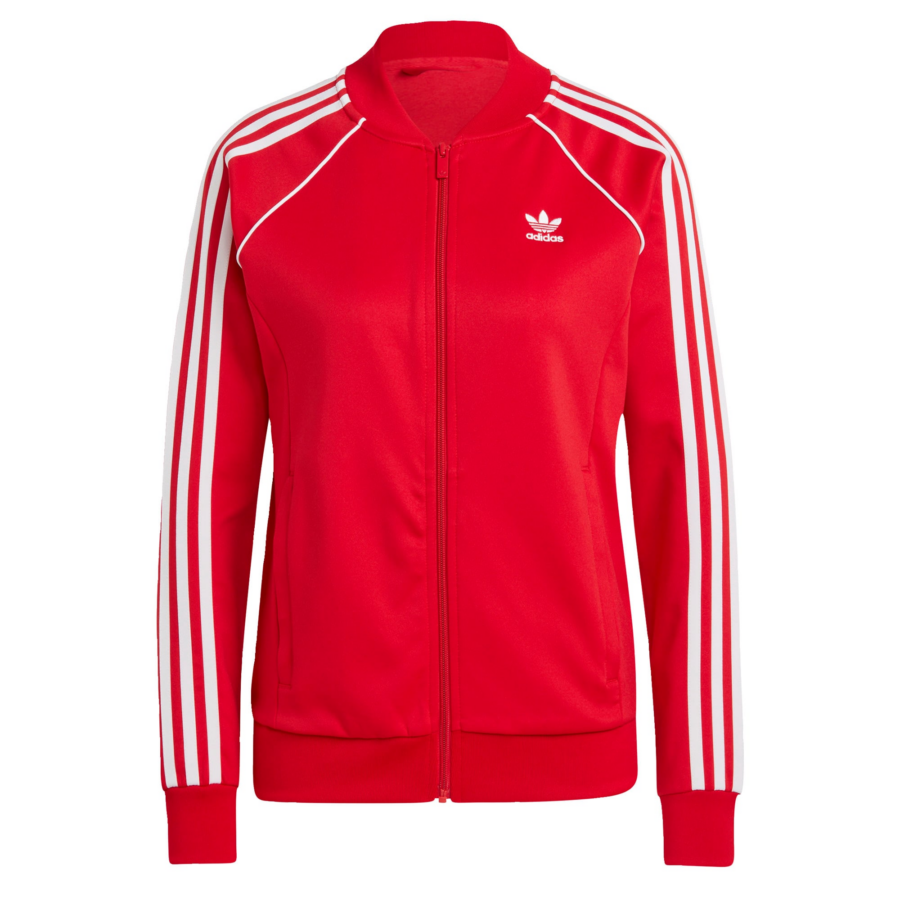 ADIDAS ORIGINALS Tréning dzseki 'Adicolor Classics'  tűzpiros / fehér-Ár