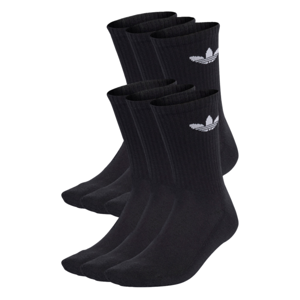 ADIDAS ORIGINALS Zokni 'Trefoil Cushion'  fekete / fehér-Ár