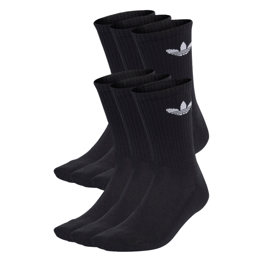 ADIDAS ORIGINALS Zokni 'Trefoil Cushion'  fekete / fehér-Ár