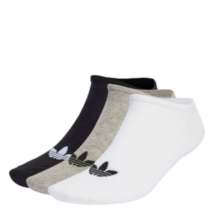 ADIDAS ORIGINALS Zokni 'Trefoil Liner'  szürke / fekete / fehér-Ár