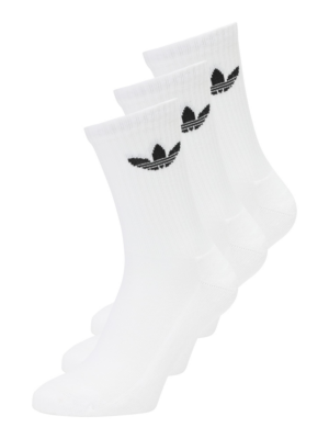 ADIDAS ORIGINALS Zokni 'Trefoil'  fekete / fehér-Ár