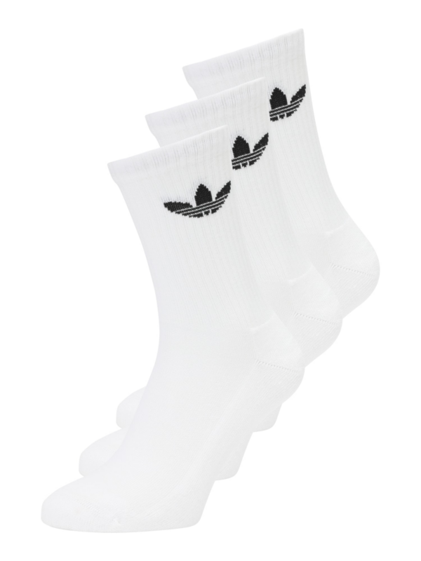 ADIDAS ORIGINALS Zokni 'Trefoil'  fekete / fehér-Ár