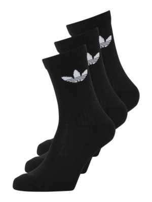 ADIDAS ORIGINALS Zokni 'Trefoil'  fekete / fehér-Ár