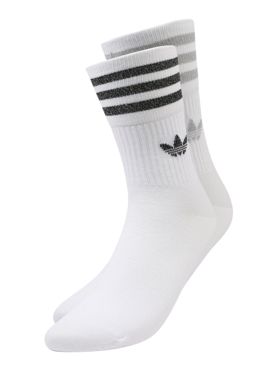 ADIDAS ORIGINALS Zokni  világosszürke / fekete / fehér-hu