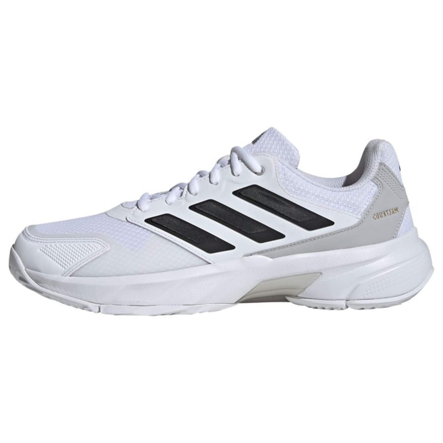 ADIDAS PERFORMANCE Sportcipő 'CourtJam Control 3'  szürke / fekete / fehér-Ár