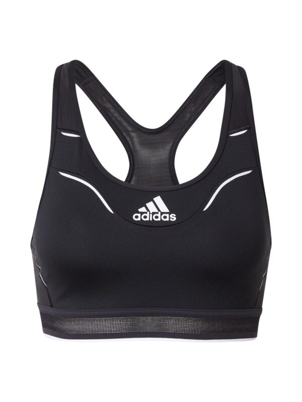 ADIDAS PERFORMANCE Sportmelltartók 'Believe This'  fekete / fehér-hu
