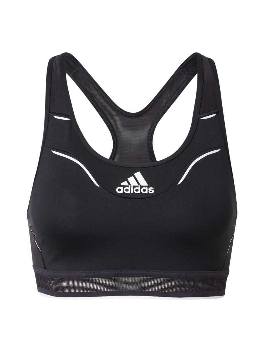 ADIDAS PERFORMANCE Sportmelltartók 'Believe This'  fekete / fehér-hu