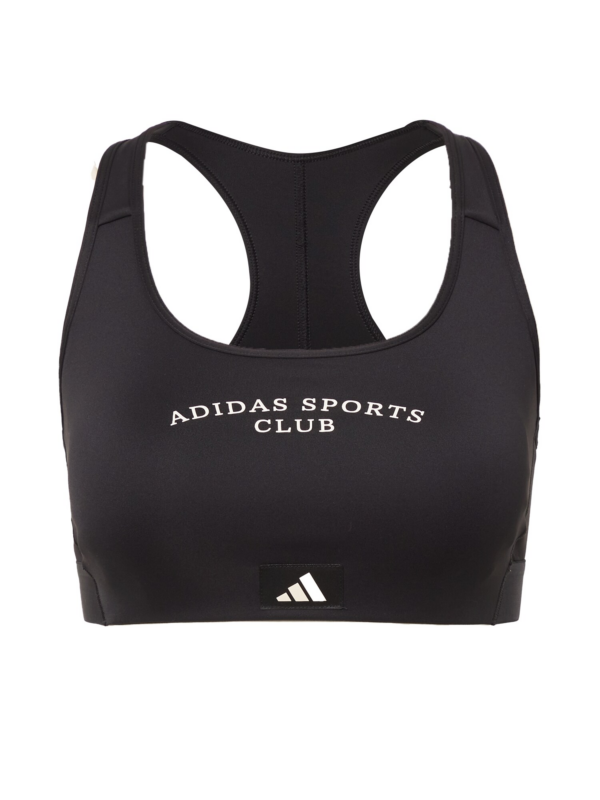 ADIDAS PERFORMANCE Sportmelltartók 'Sports Club'  fekete / fehér-Hungary