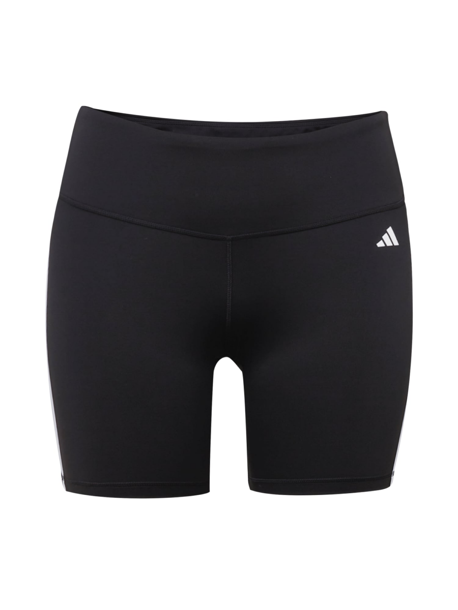 ADIDAS PERFORMANCE Sportnadrágok 'Essentials 3-Stripes High-Waisted '  fekete / fehér-Hungary