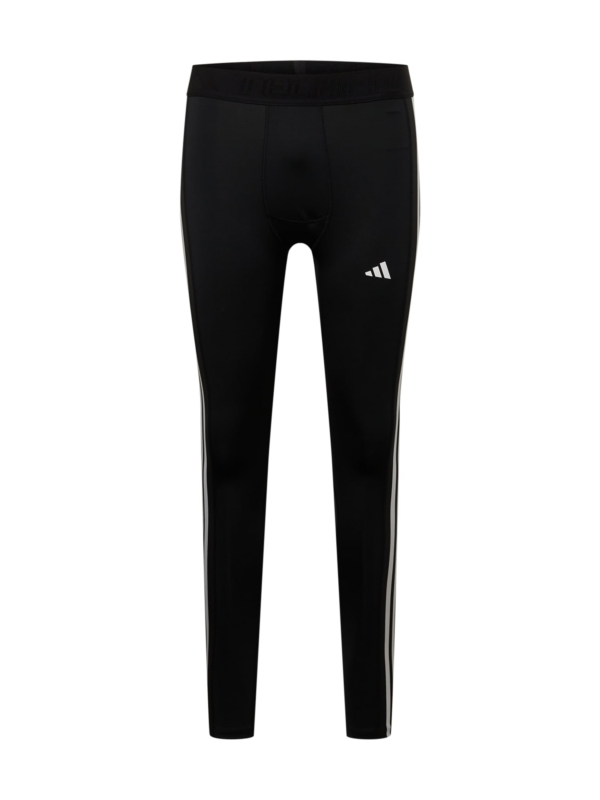 ADIDAS PERFORMANCE Sportnadrágok 'Techfit 3-Stripes Long'  fekete / fehér-Hungary