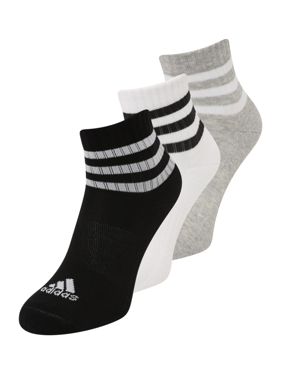 ADIDAS PERFORMANCE Sportzoknik  szürke melír / fekete / fehér-Hungary