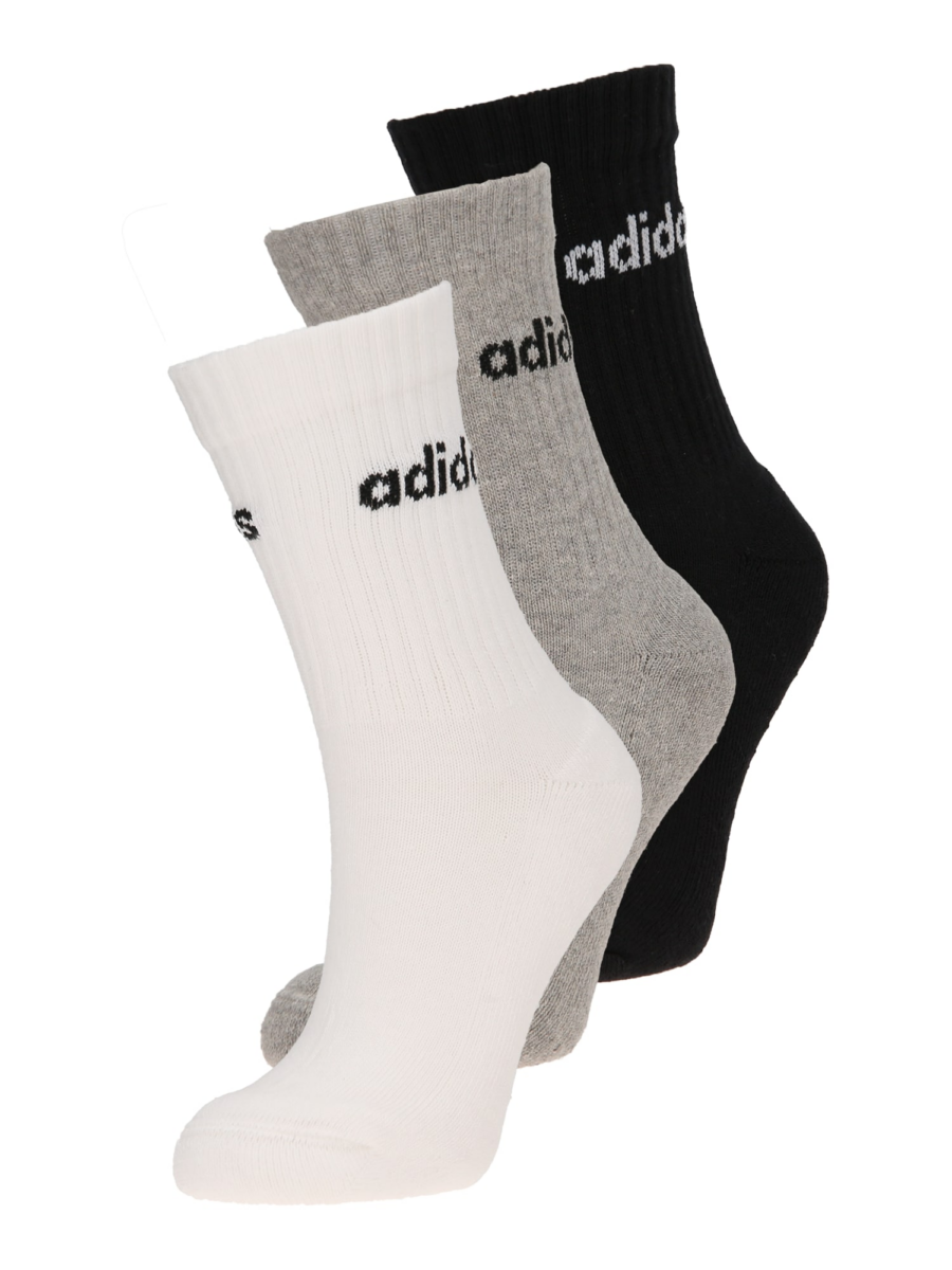 ADIDAS PERFORMANCE Sportzoknik  szürke melír / fekete / fehér-Hungary