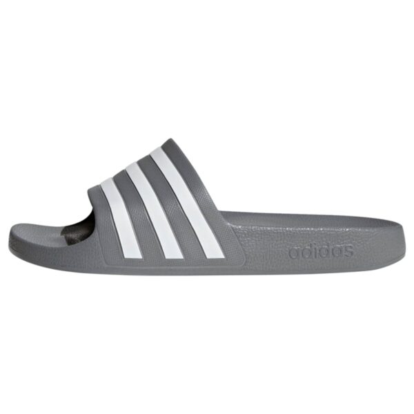 ADIDAS PERFORMANCE Strandcipő 'Adilette Aqua'  sötétszürke / fehér
