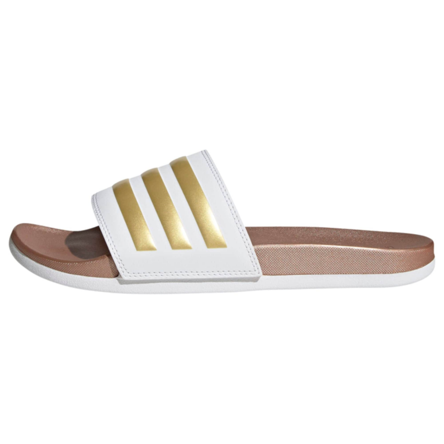 ADIDAS PERFORMANCE Strandcipő 'Adilette'  arany / fehér-Hungary