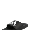 ADIDAS PERFORMANCE Strandcipő 'Adilette'  fekete / fehér-Hungary