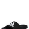ADIDAS PERFORMANCE Strandcipő 'Adilette'  fekete / fehér-hu