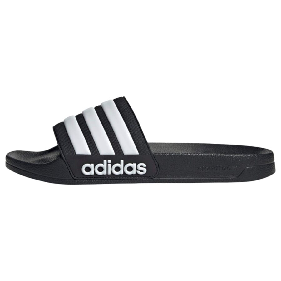 ADIDAS PERFORMANCE Strandcipő 'Adilette'  fekete / fehér-hu